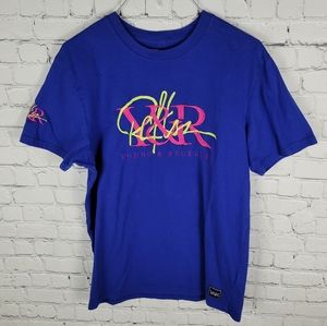 YOUNG & RECKLESS | embroidered logo short sleeve crewneck t-shirt